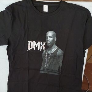 Men's DMX Design Black Graphic Short Sleeve Tee~Sz XL. New.